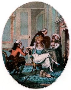Der französische Kamin, 1905