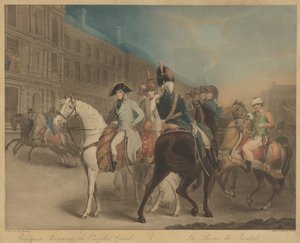 Bonaparte inspiziert die Konsulargarde