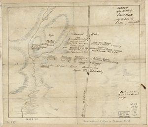 Schlacht von Camden, 16. August von Charles Vallancey
