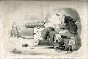 Illustration von Charles Vernier in Le Charivari