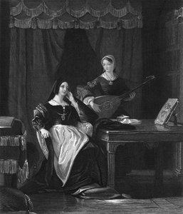 Königin Katharina, Gemahlin von Heinrich VIII. von England, 19. Jahrhundert