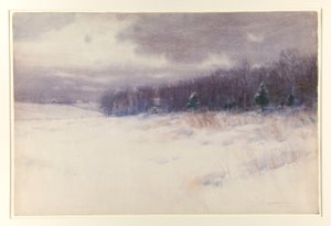 Ohne Titel [Winterlandschaft - New Jersey] von Charles Warren Eaton