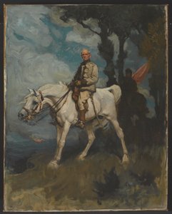 General Sir Frederick Sleigh Roberts auf seinem Pferd Vonolel, 1894 von Charles Wellington Furse