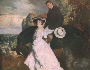 Die Rückkehr vom Ausritt, 1902, ca. 1930 von Charles Wellington Furse