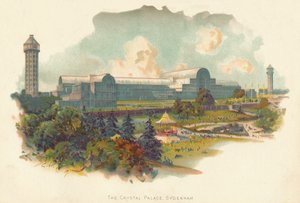 Der Kristallpalast, Sydenham, ca. 1890