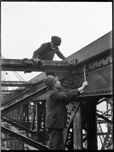 Abriss der Waterloo-Brücke, Lambeth, Greater London Authority, 1936
