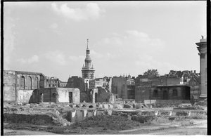 St Mary-le-Bow Kirche, Cheapside, City und County der City of London, GLA, 1941 - 1945 von Charles William Prickett