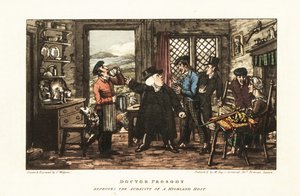 Englische Touristen werden von einem Wirt in den schottischen Highlands ausgeraubt von Charles Williams