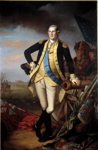 Porträt von George Washington nach der Schlacht von Princeton, 3. Januar von Charles Willson Peale