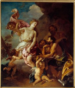 Venus bittet Vulkan um Waffen für Aeneas