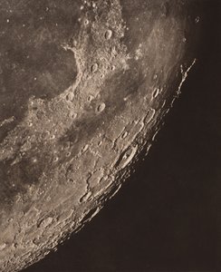 Fotografische Karte des Mondes, 1904 von Charles le Morvan