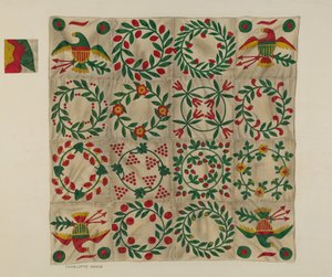Steppdecke von Charlotte Angus