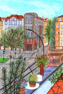 Sonnenallee, Berlin von Charlotte Orr