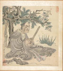 Ein Lohan (nach Kuan-hsiu) von Chen Hongshou