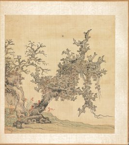 Ein alter Baum von Chen Hongshou
