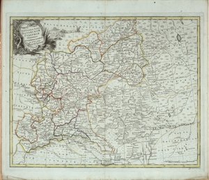 Generalkarte des Gouvernements Kasan, 1779 von Chernoi