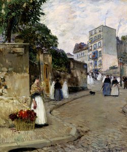 Montmartre, Paris von Childe Frederick Hassam