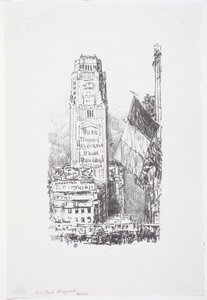 New Yorker Blumenstrauß von Childe Frederick Hassam