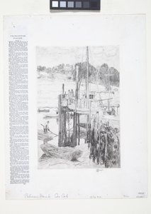 Palmers Dock von Childe Frederick Hassam