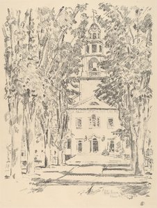 Kolonialkirche, Gloucester von Childe Hassam
