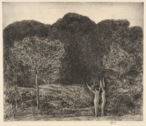 Abend, Easthampton von Childe Hassam