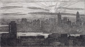 Manhattan von Childe Hassam