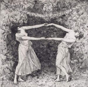 Der Lorbeertanz von Childe Hassam