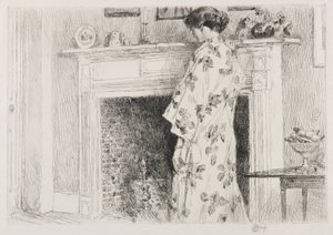 Der weiße Kimono von Childe Hassam