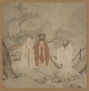 Sakyamuni, Laozi und Konfuzius, zwischen 1368 und 1644