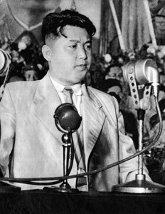 Porträt von Kim Il Sung, Präsident der Demokratischen Volksrepublik Korea