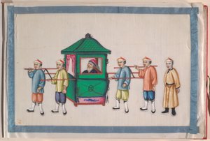 Album, spätes 19. Jahrhundert (Album von zwölf Blättern)