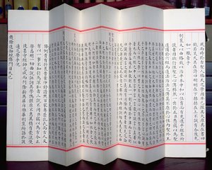Chinesische Prüfungspapiere (Tinte auf Papier)