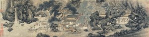 Die Halle der Elternruhe, Ming- oder Qing-Dynastie, möglicherweise 17. Jahrhundert
