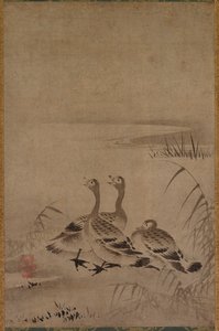 Wildgänse von Chōkichi