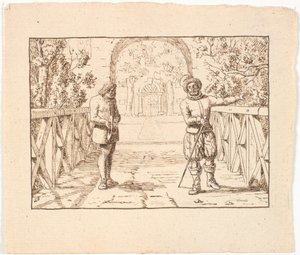 Illustration zu St. St. Blicher, Die drei Heiligenabende von Christen Dalsgaard