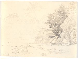 Teil der Møns Klint von Christen Købke