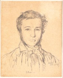 Porträt von Jørgen Roed von Christen Købke
