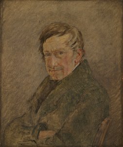 Porträt des Tiermalers C.D. Gebauer von Christen Købke