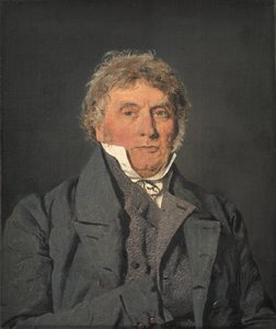 Porträt des Vaters des Künstlers, Meisterbäcker Peter Berendt Købke von Christen Købke