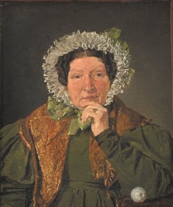 Porträt der Mutter des Künstlers, Cecilia Margrethe Købke, geb. Petersen von Christen Købke