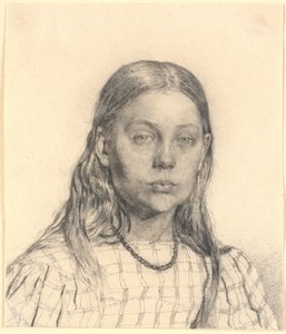 Junges Mädchen. Brustbild