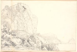 Blick auf die Küste bei Marina Piccola auf Capri