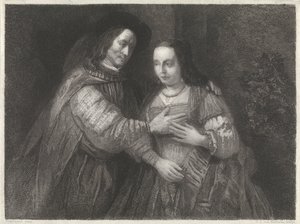 Porträt eines Paares als alttestamentliche Figuren, genannt 