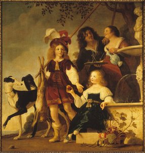 Allegorisches Familienporträt, 1642