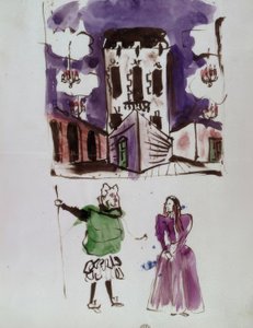 Bühnenbildentwurf und Figurinen von Christian Bérard