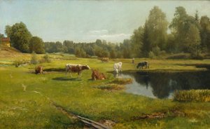 Sommermorgen, Stabekk