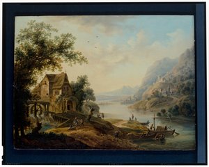 Zwei rheinische Landschaften