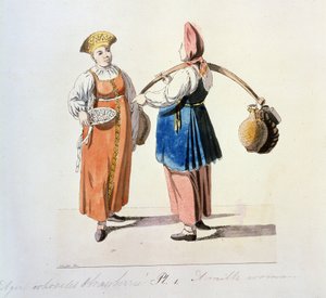 Serie über die Moskauer Händler: Milchfrau