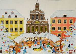 Weihnachtsmarkt, 2001 von Christian Kaempf
