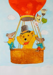 Im Ballon von Christian Kaempf